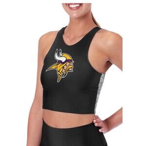 MN Vikings Certo Crosstown Long Line Sports Bra Size XS New